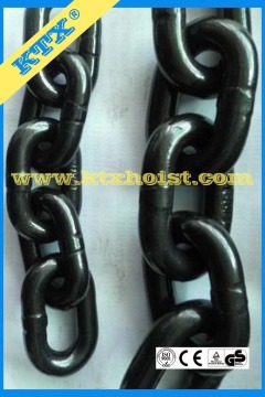 boiled black / galvanized G80 lifting chain