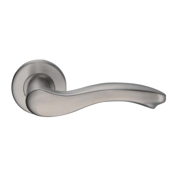 Stainless Steel Door Handles with Mixed Finishes