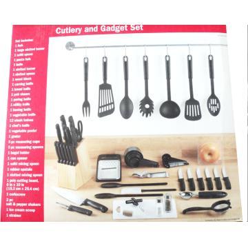 51 piece cutlery and gadget set