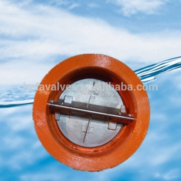 Dual plate wafer check valve