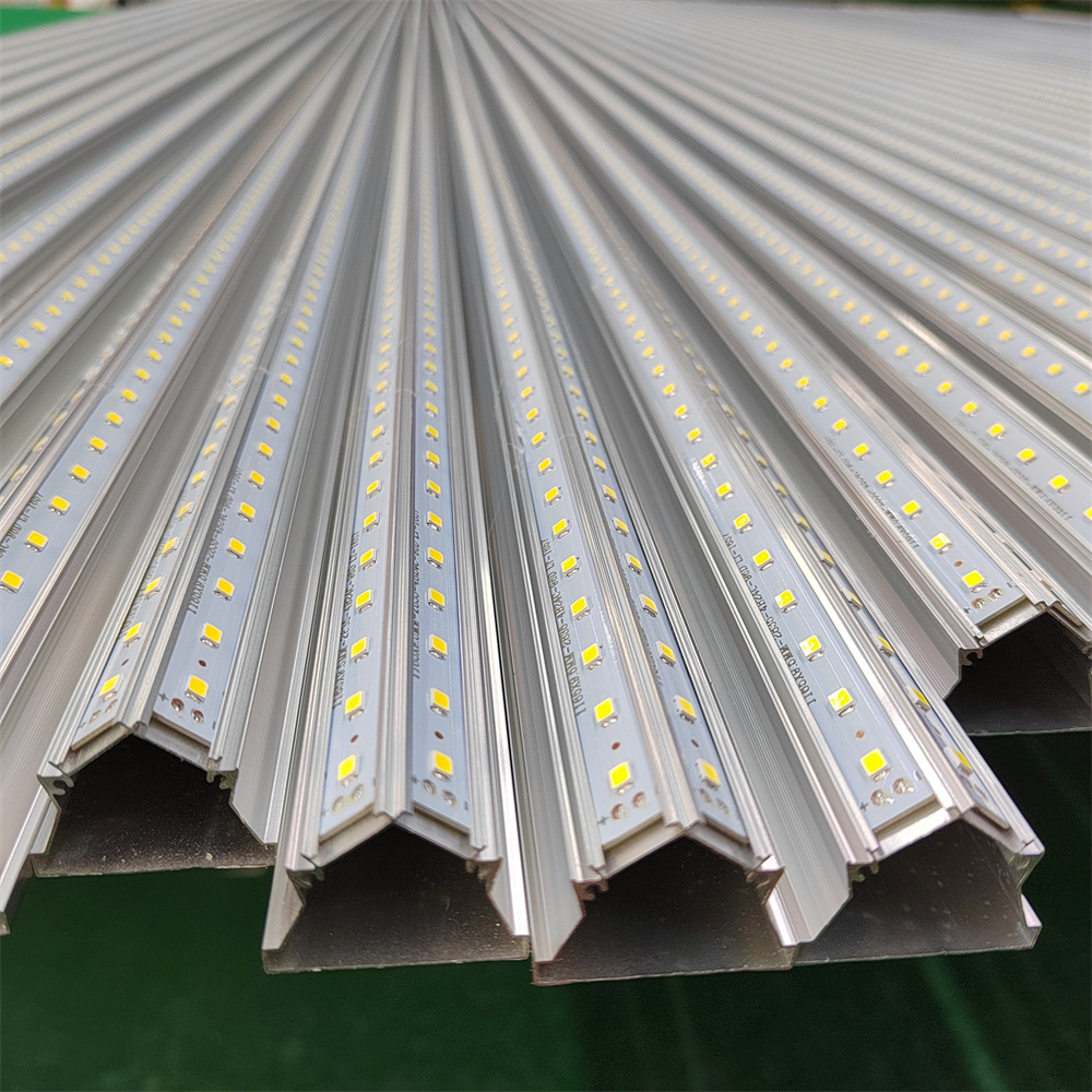 V-shaped Aluminum Plate Led Tube 8ft T8 Lamp 72w, High Quality V-shaped ...