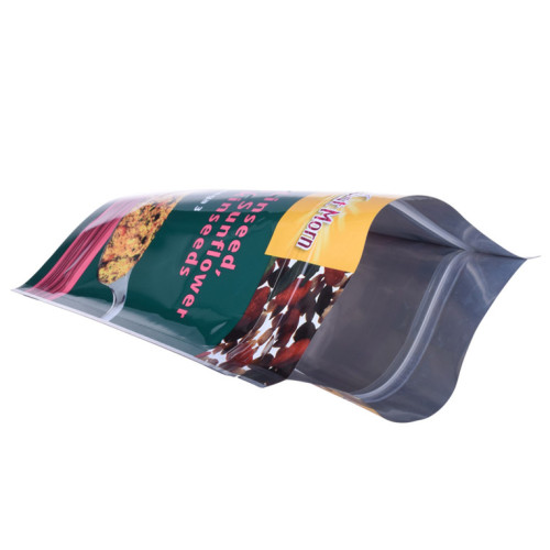 Custom Granola Stand Up Pouch Smoothie Powder Packaging