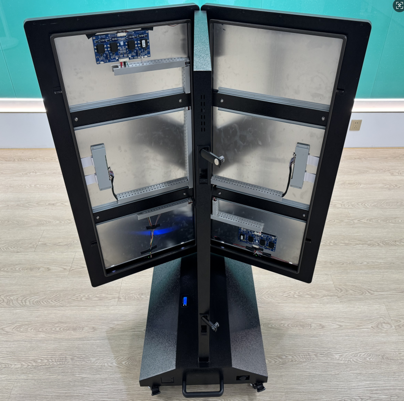 Dış mekan LCD ekranı için dahili soğutma fanları ve termal yönetim sistemi