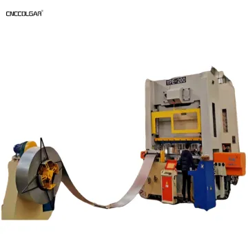 CNCColgar 2 Points Closed Type CNC Punch Press Machine for Sheet Metal Punching
