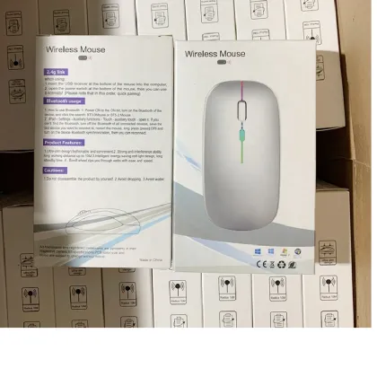 Ergonomic 2.4GHz Wireless Rechargeable Gaming Mouse