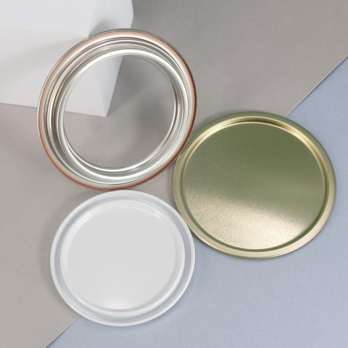 کامپوننت قوطی روغن گرد 83 میلی متری خالی