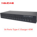 16 ports Type-C Charger 45W