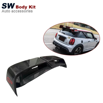 Carbon Fiber GP3 Style Spoiler for Mini Cooper F55 F56 JCW - Aerodynamic Rear Wing Performance Kit