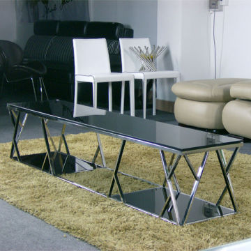 Modern Marble Stainless Steel TV Cabinet Living Room Furniture CC-875