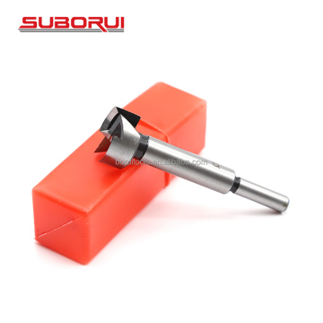 SUBORUI 25mm High Carbon Steel Saw Teeth 2 Inch Hinge Boring Bit Forstner Drill for Wood Drilling