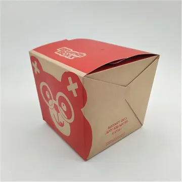Printed 32oz Takeaway Brown Kraft Noodle Box