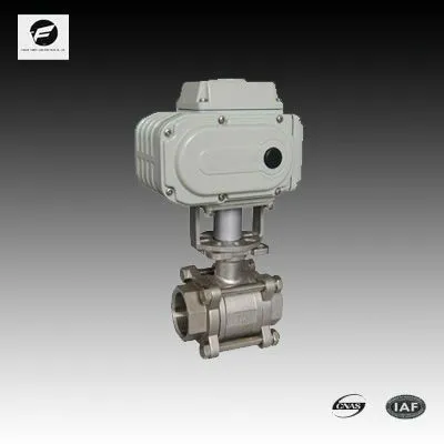 CTB-series industrial grade electric valve with actuator for water treatment and reuse of rainwater project