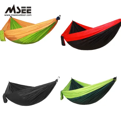 Wholesale Outdoor Jungle Parachute Children's Double Camping Hammock