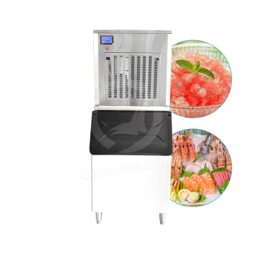 OCEAN Industrial Ice Cube Machine - 100kg to 500kg Ice Block Maker for Business