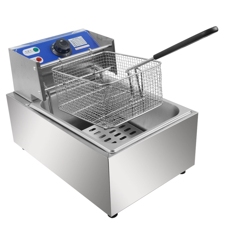 Commercial electric fryer for french fries