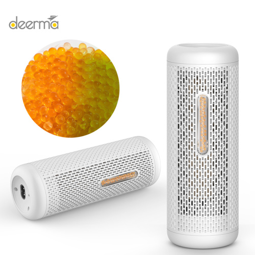 Original Factory Deerma CS50M Mini Dehumidifier with Renewable Silica Gel Crystals for Wardrobe or Bookcase