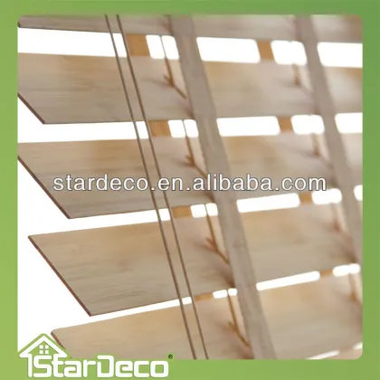 Rope to vertical blinds, bamboo window Blinds