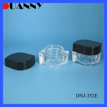 ACRYLIC LUXURY COSMETIC JAR FOR POWDER AND GLITTER,JAR FOR POWDER
