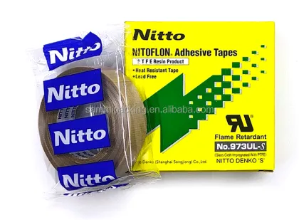 Nitto Denko Nitoflon 973UL-S PTFE Film Adhesive Tape