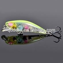 High Quality 3d Eye Good Simulation Patented Artificial Fishing Bait with light