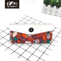 Custom flower style PU leather pencil case & bag handbags multifunctional bag