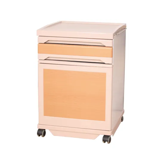 Clinic Hospital Medical ABS Bedside Cabinet With Drawers