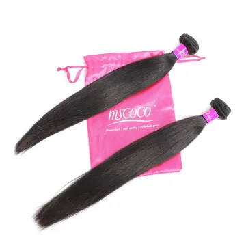Grade 9A 100% Real Mink Virgin Brazilian Straight Hair,High Quality Brazilian Human Hair Weaving,Virgin Cuticle Aligned Hair