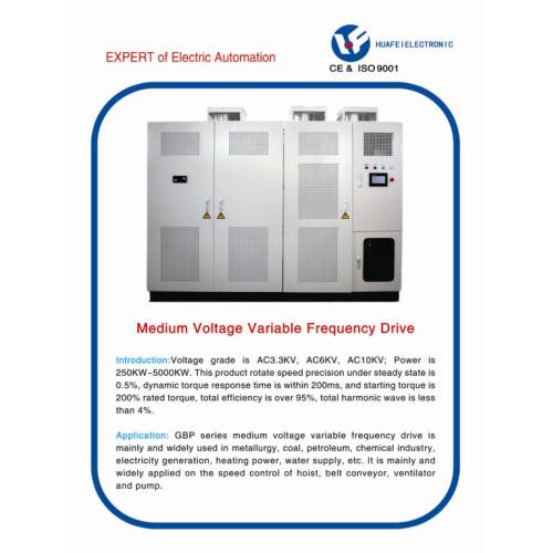 High Perfoemance Medium Voltage Variable Frequency Drive