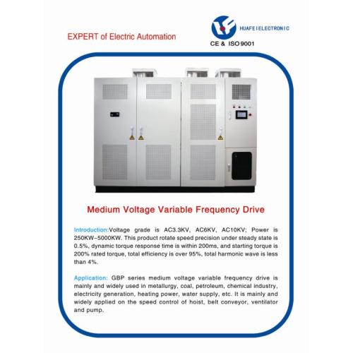 Hochleistungs-Mittelspannungsantrieb mit variabler Frequenz