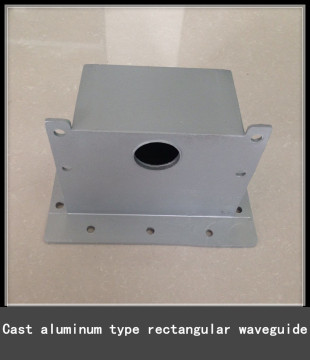 cast aluminum type microwave waveguide