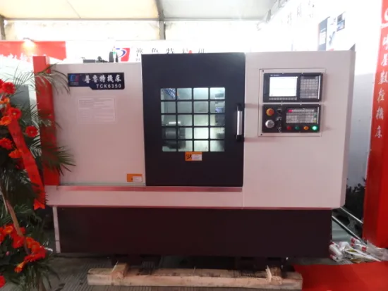 TCK6350 SLANT BED AND LINEAR GUIDE WAY CNC LATHE