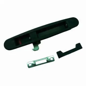 Hook Lock with Black Surface Treatment, Made of Nylon