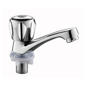 Single level single cold basin faucet