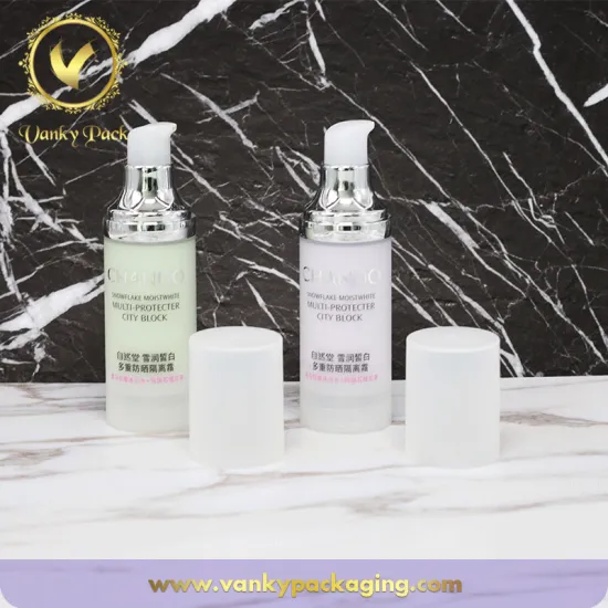 Empty Luxury Cosmetic Bottle Packaging,Airless Lotion Bottle, Airless Serum Bottle