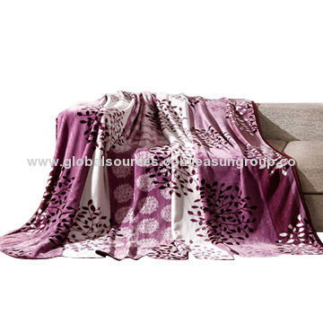Raschel Blanket and Mink Blanket