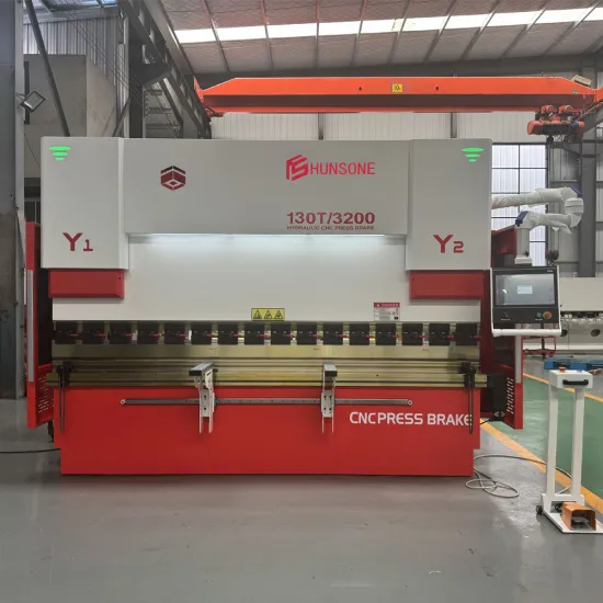 HUNSONE 2024 Automatic Hydraulic Sheet Metal Bending CNC Press Brake Machine