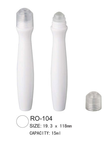 Plastic Roll-On Cosmetic Bottle