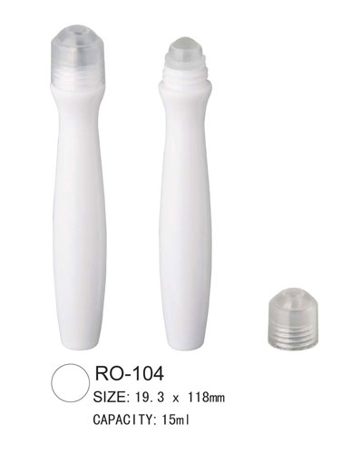 Plastic roll-on cosmetische fles