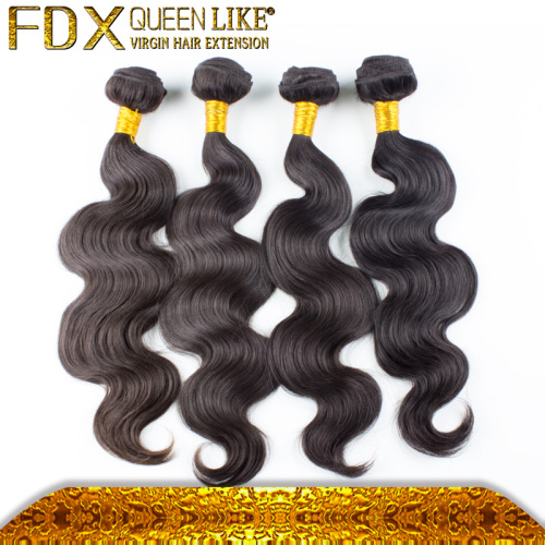 Unprocessed Virgin Malaysian Human Hair Weave Queen Love Products (FDX-TJ-MB42)