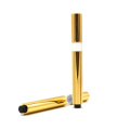 3 ML lipstick tube click lip gloss tube gold empty cosmetic pen