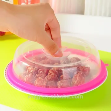 Factory Wholsale Refrigerator Preservation Plate Topper Silicone Microwave Heat Proof Bowl Cover Dishes Fresh Cover