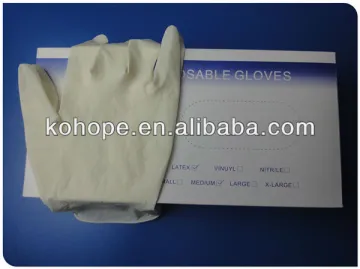 latex surgical hand gloves
