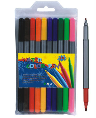 10 pcs double tip water color pen set