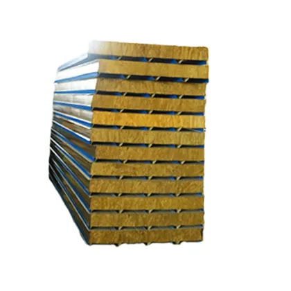 perforated metal rockwool mineral wool sandwich panel