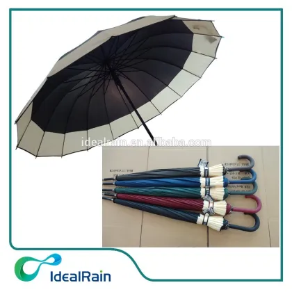 Standard metal frame 190t pongee umbrella fabric 100% polyester