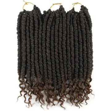 senegalese twist crochet hair ombre braiding hair curly ends synthetic new style thin crochet braids jumbo bundles