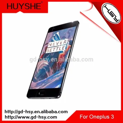 HUYSHE Best Quality for Oneplus 3 3D full coverage tempered glass screen protector for Oneplus 3