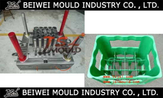 OEM Custom injection plastic beer crate mould