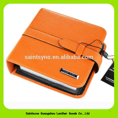 Litchi texture leather CD case bag for wholesale 1505