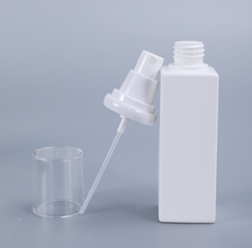 Plastic Square Spray Bottle 100 ml - Atomizer for Perfume and Lotion